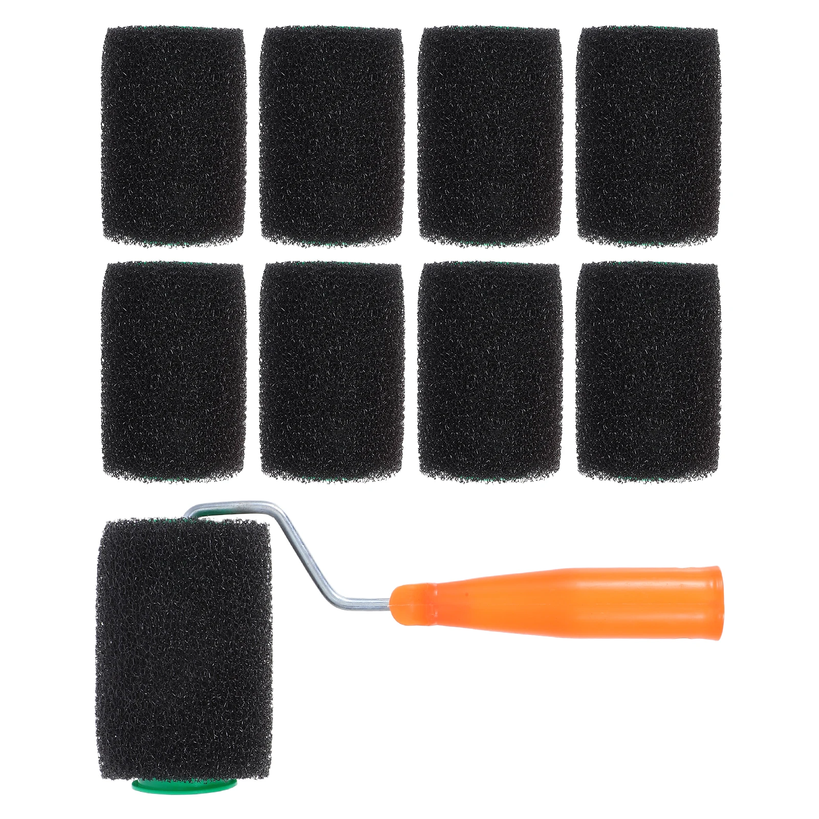 

1Set Putty Roller Brush Kit Textured Paint Roller Durable Cover Soft Handle for Wall Repair Paste Professional DIY Paint Tools