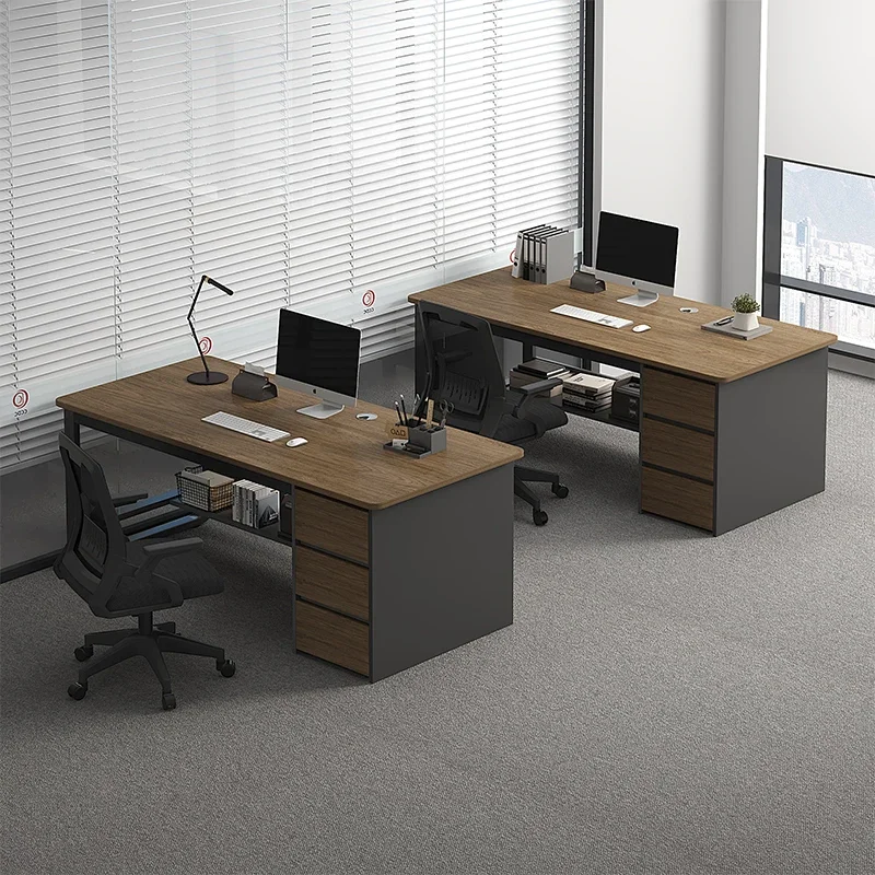 

Office Computer: Simple and Modern Desktop Office, Single and Double Staff Boss Desk