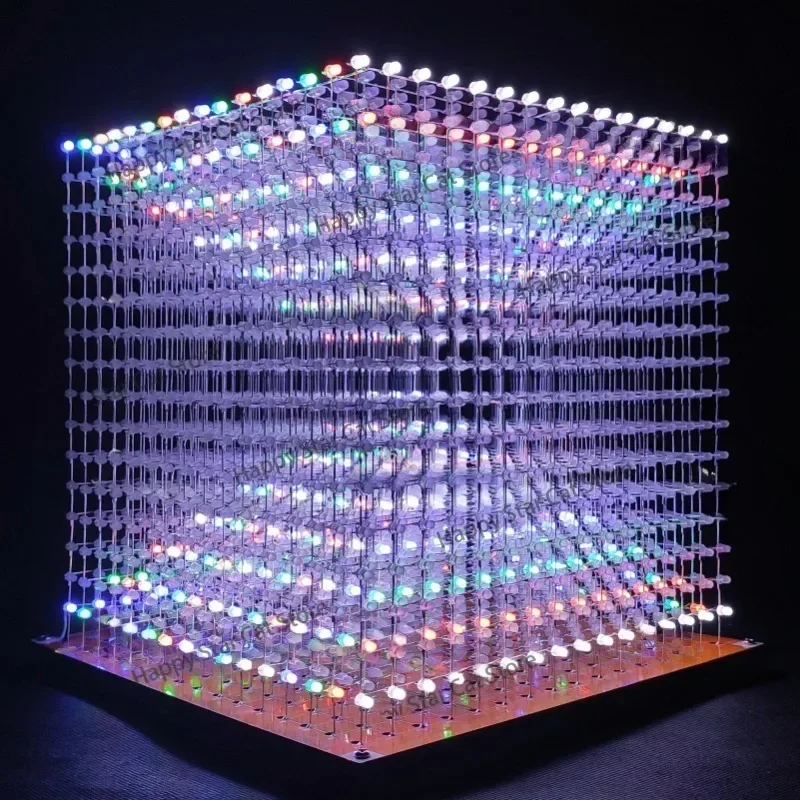 3 D16mini Light Cube Kit 16x16x16 Electronic DIY Production Parts Support Custom Animation