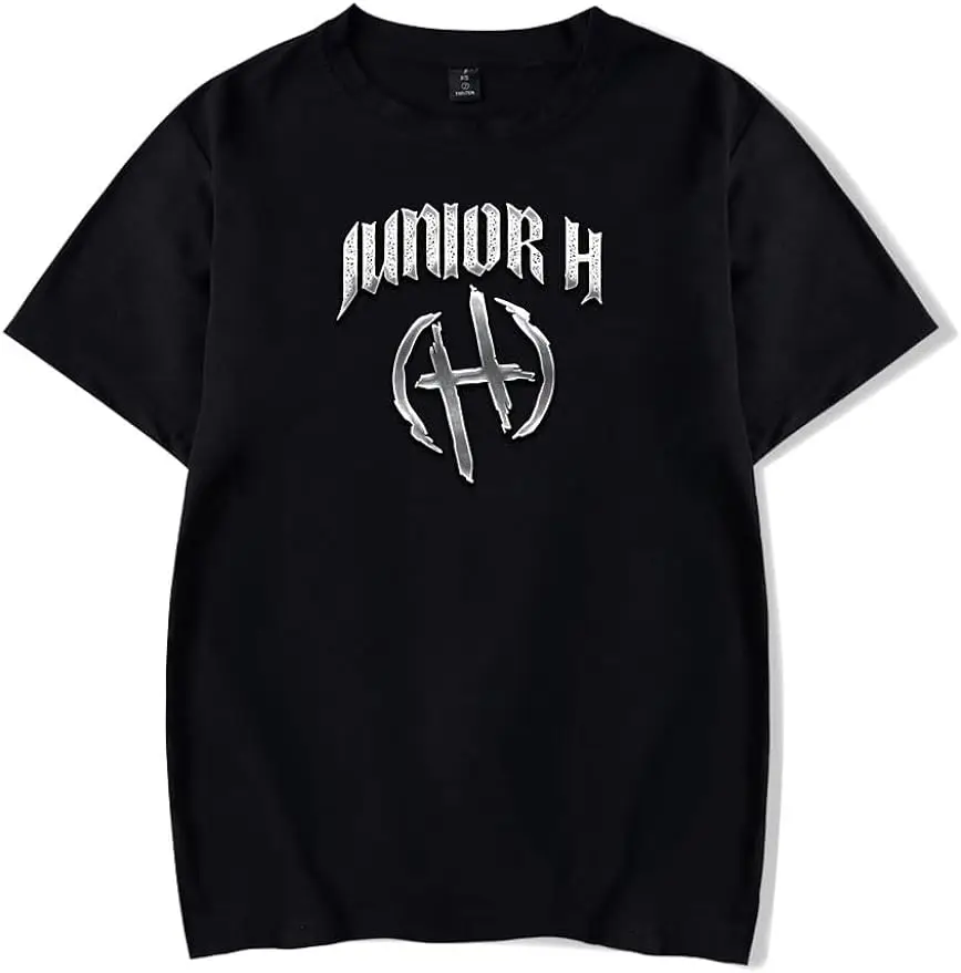 Junior h Merch Concert Tour Tshirt Men/Women Rock Hip hop Streetwear Music Fans Junior h Logo Tshirt