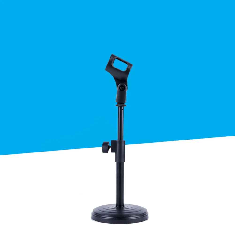 

Lift Microphone Stand Desktop Lifting Bracket Fixing Frame for Meeting Holder Plastic Speech