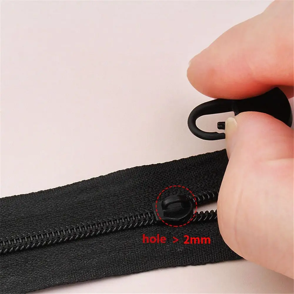 Detachable Reusable To Use Diy Fashion Repair Clothes Bag Jacket Replacement Zipper Pull Zipper Head Slider Pull Tab