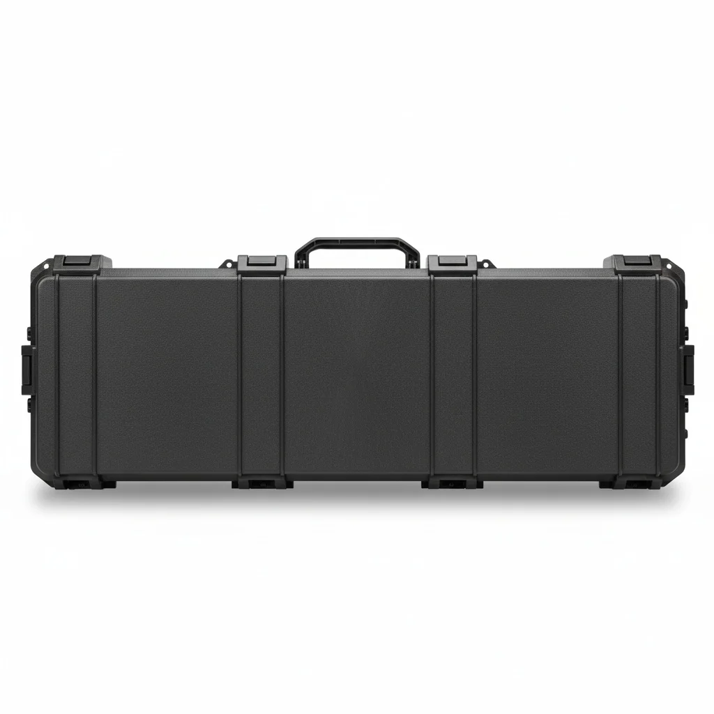 

Tactical Gun Case, IP67 Waterproof Protective Case, Hard Box with Foam Padding, 430x250x150mm, PP Plastic Outdoor Tool Box