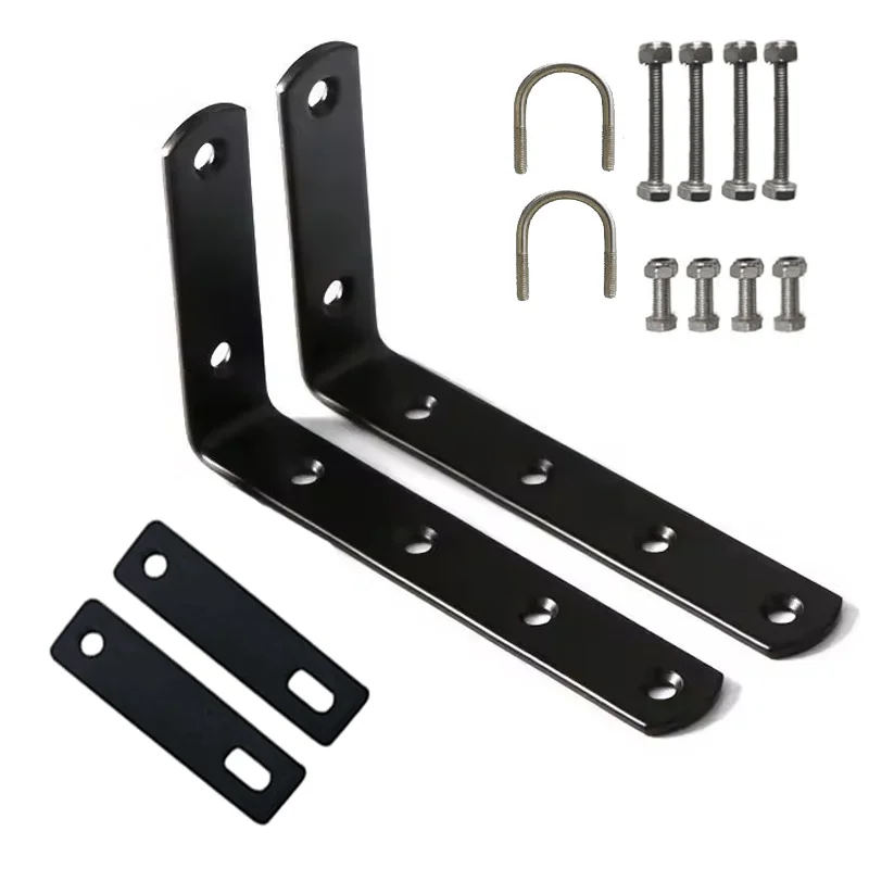 Awning Mount Bracket for Car- L Hardware Car Roof Rack Mount Brackets Car Cross Bar Tent Canopy Frame for Vehicles Car Trunk