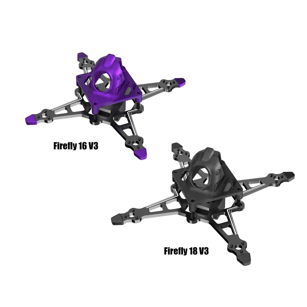 FLYWOO Firefly16/18 1S Nano Baby V3 フレームキット、マイクロFPVドローンDIYパーツに適しています