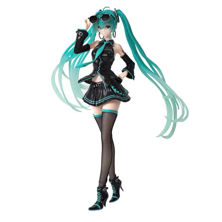 New Original Hatsune Miku Figure Stylist 16th Birthday Commemoration Action Figurine Anime Collection Model Doll Xmas Gift Toy