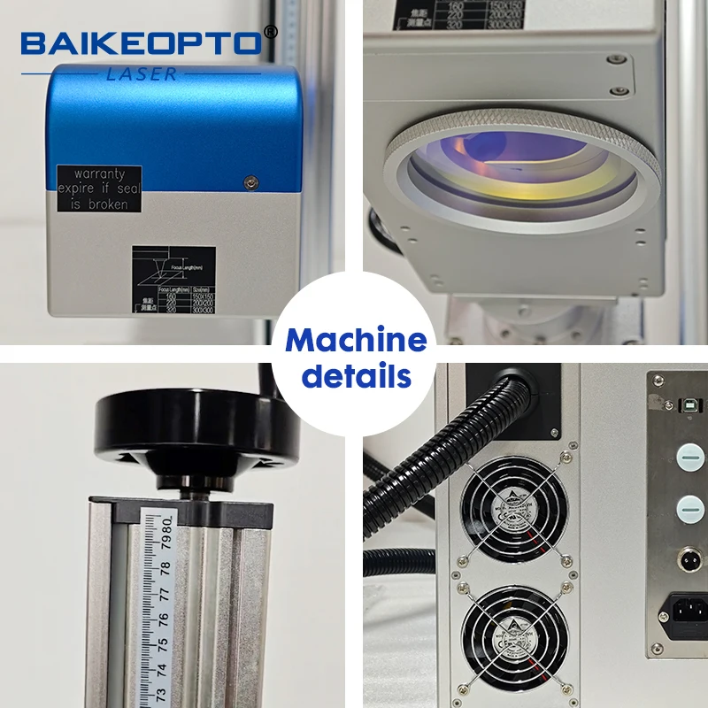 High‑Accuracy 3D Fiber Laser Marker for Aerospace Parts, Permanent Engraving on Titanium, Steel and Aluminum Workpieces
