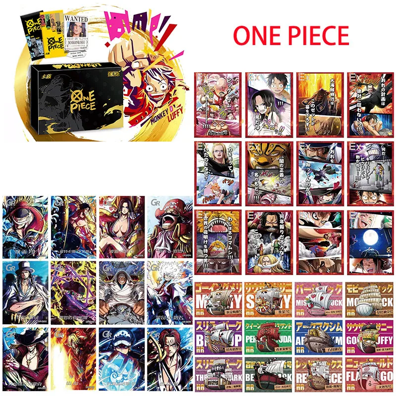 Anime ONE PIECE Rare EX SSP Reflections Flash Cards Luffy Ace Nami Robin Zoro Law Toys for boys Collectible Cards Birthday Gifts