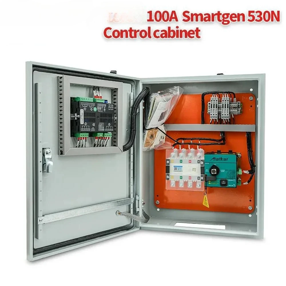 Generator Automatic Control Cabinet Transfer Switch with Smartgen Controller 530N