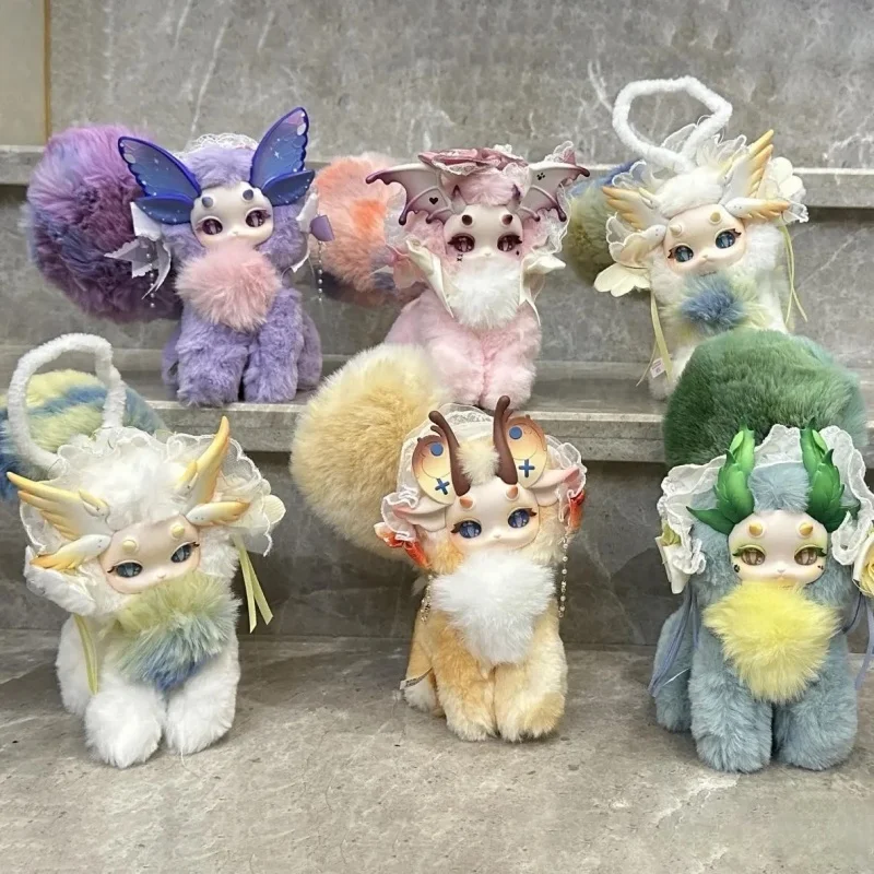 

Tutulong Fantasy Forest Tea Party Cat Cat Blind Box Random Box Mystery Surprise Box Rabbit Dragon Toy Birthday Gifts
