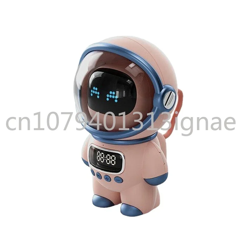 intelligent audio clock alarm clock computer speaker creative gift