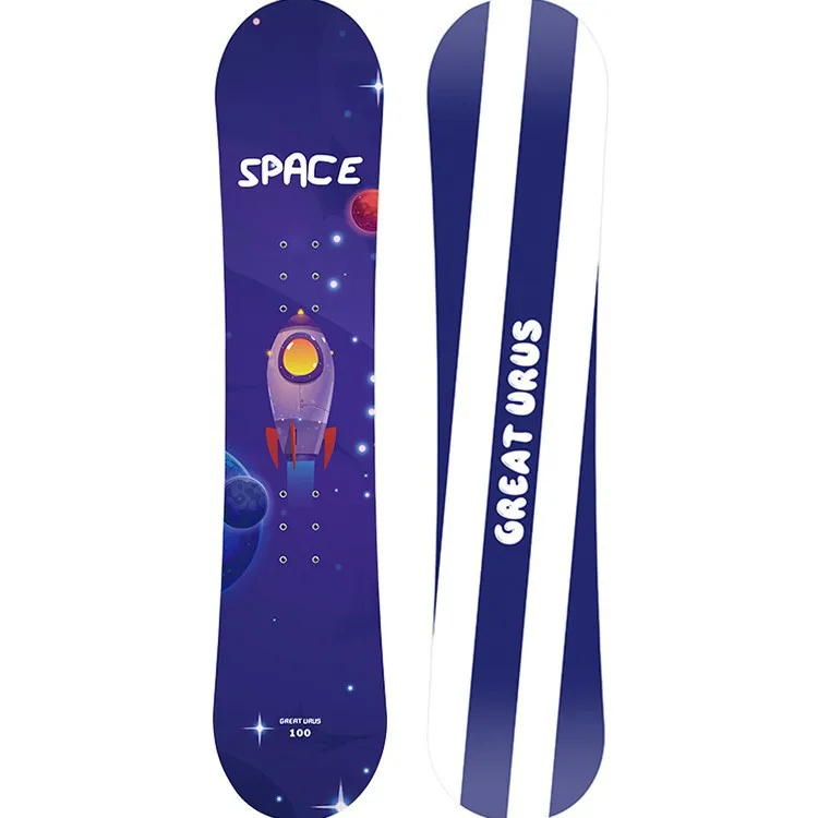لوح تزلج خشبي موديل جديد من Little Rocket لموسم الشتاء للأطفال المبتدئين