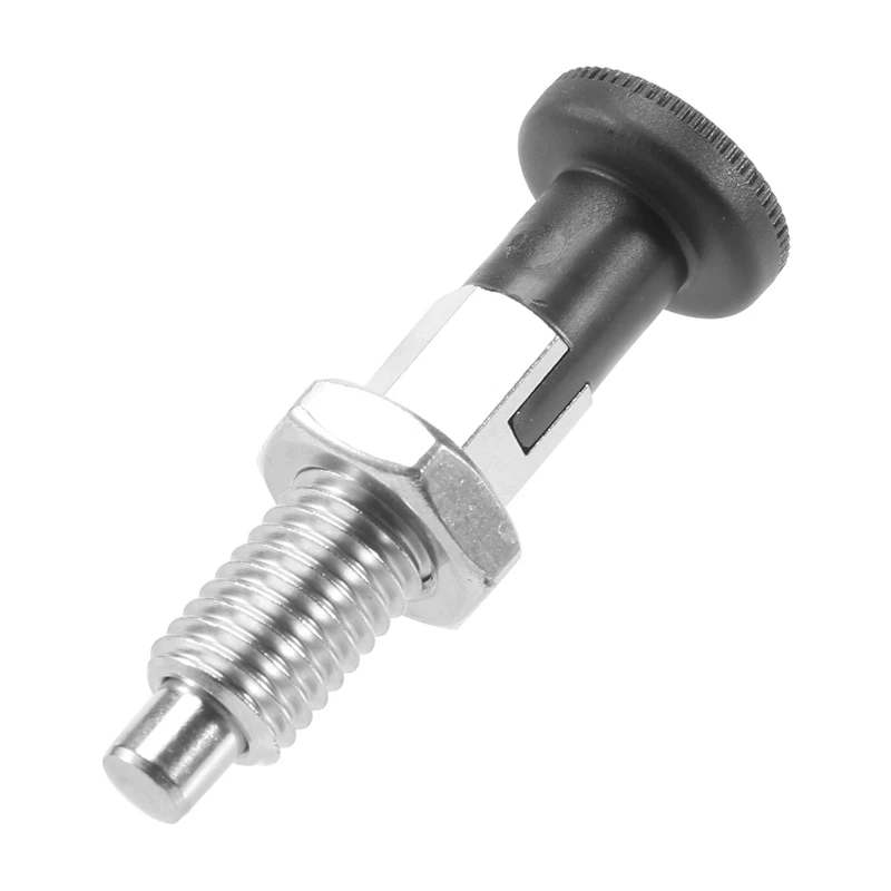 AT19-M10 Stainless Steel Self Locking Index Plunger Pin With Self Locking Function For Dividing Head For Sophisticated Position