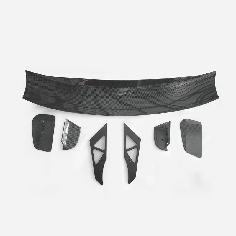 

For AP GTC300 Style Rear GT Wing Spoiler for Honda Civic FK7/FK8 (2016-2021) - Carbon Fiber / Fiberglass - Aggressive Look