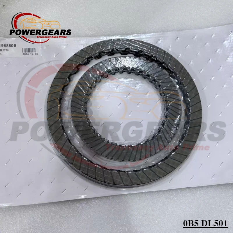 

0B5 DL501 New 7-Speed Transmission Wet Dual Clutch Friction Kit Suit For Audi A4 A5 A6 A7 Q5