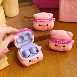 For Xiaomi Redmi Buds 3 4 Pro Lite Active Earphone Cases Cartoon Pig Soft Silicone Protective Cover For Xiaomi Buds Accessories