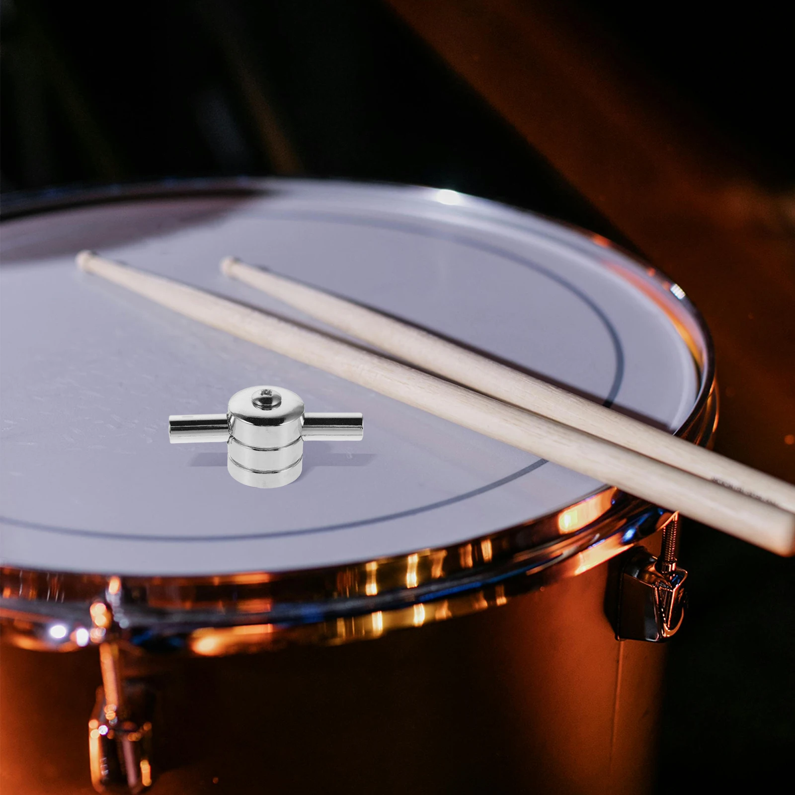 

Dual-End Metal Snare Drum Lugs Replacement Stable Support Professional Music Output Drum Set Parts Snare Lug Metal Connector