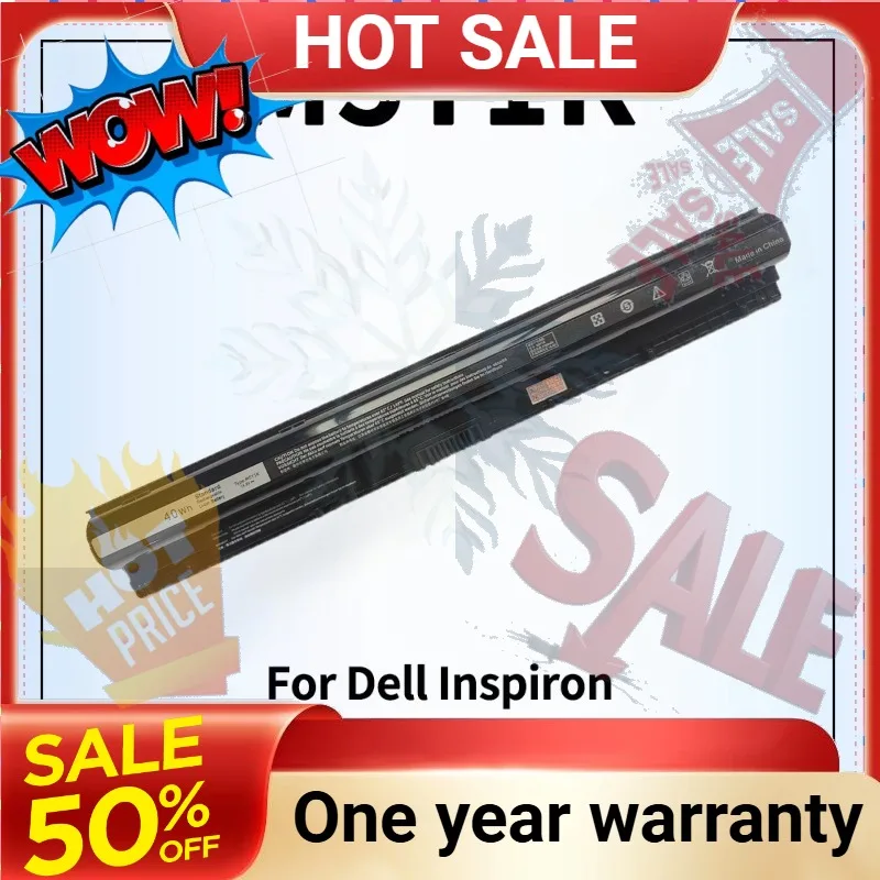 SWZY 40WH M5Y1K 14.8V Battery for Dell Inspiron 14 15 17 5000 3000 Series 5559 3451 3558 3567 5755 5756 5458 GXVJ3 453-BBBQ HD4J