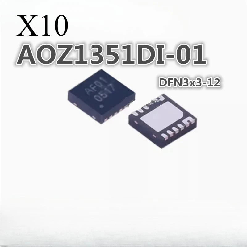 

10 шт. для платы PS5 EDM-020 AF01 микросхема драйвера выключателя питания AOZ1351DI-01 AF01 1:1 N каналов 3,5 А