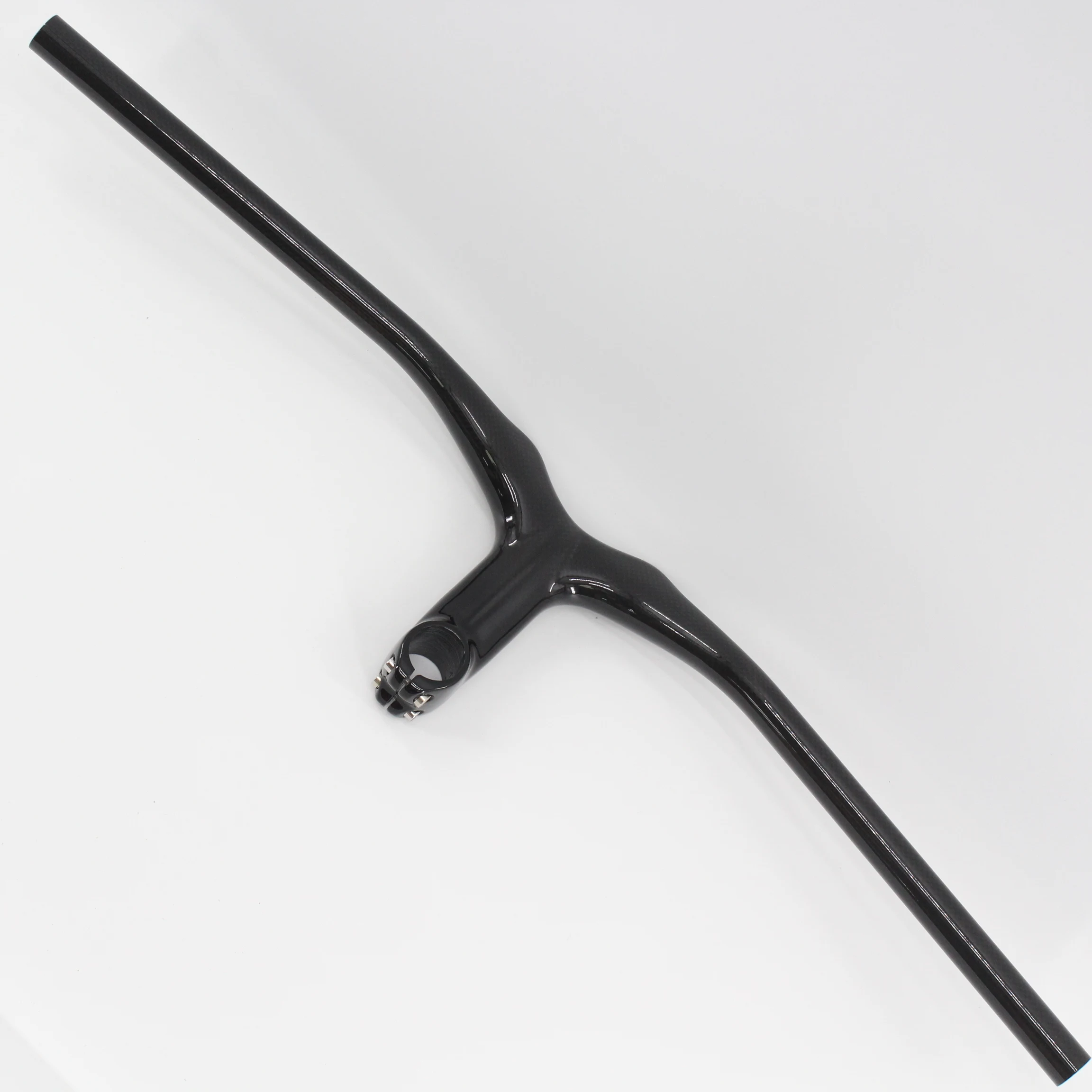 

Newest Mountain bike 3K full carbon fibre bicycle rise handlebar and stem integratived MTB parts 600-720x90-120mm