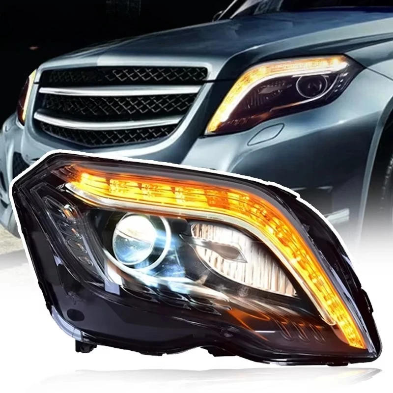 X204 Headlight Projector Lens GLK Class GLK250 Dynamic Signal Headlight GLK300 Emitting Diode Headlight