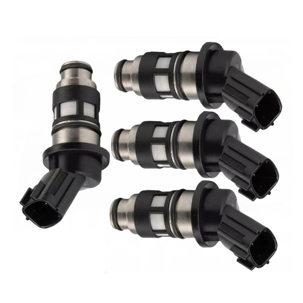 4Pcs 16600-73C90 1660073C90 JS50-1 JS501 Fuel Injector For Nissan Sunny Almera N15 Primera P10 100NX 1.6 GE16DE Tsuru 1997-2017