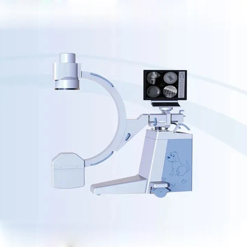 Amain OEM factory Vet Animal C-arm X Ray Digital Radiography System   Machine Cheap Sale Metal Power Technical Instrument