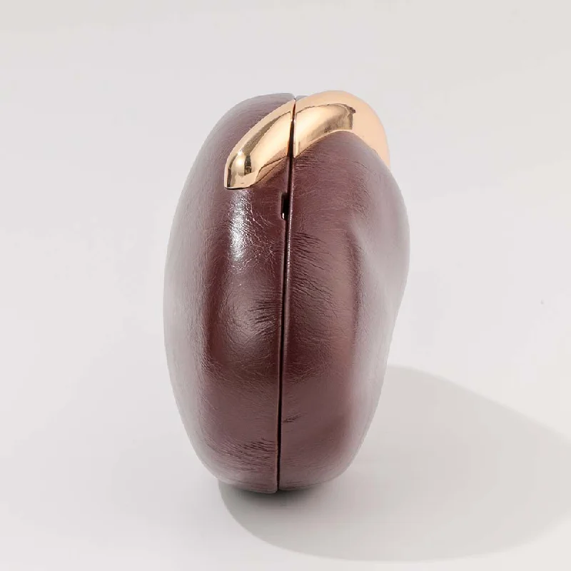 Borsa da sera in pelle Pu con pochette a tracolla alla moda Borsa da donna di lusso da spiaggia con paillettes interruttore decorativo dorato Mini borsa da festa