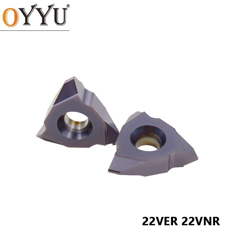 

22VER 22VNR Thread Inserts N60 3.0 4.0 5.0 6.0 7.0 TR CNC Original Carbide Inserts For SCVER SCVEL Lathe Turning Tools Cutting