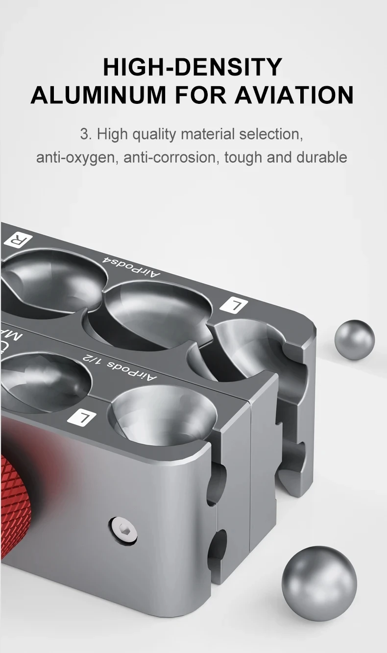 MaAnt P2 2025Air سماعة إصلاح غطاء فتح تركيبات ل AirPods/AirPods Pro غطاء تفكيك استبدال إصلاح البطارية