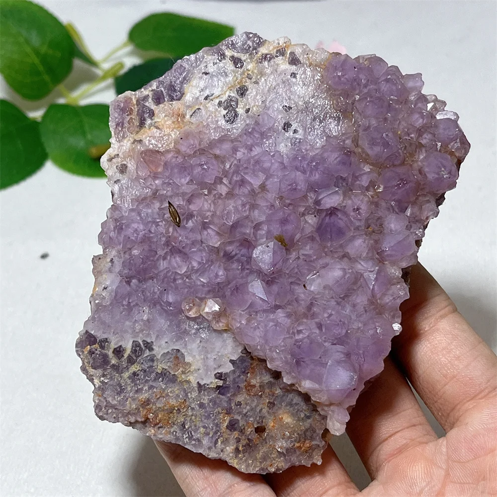 

Crystal Natural Amethyst Specimen Raw Stone Quatrz Cluster Feng Shui Energy Mineral MeditationHealing Gem Home Decoration