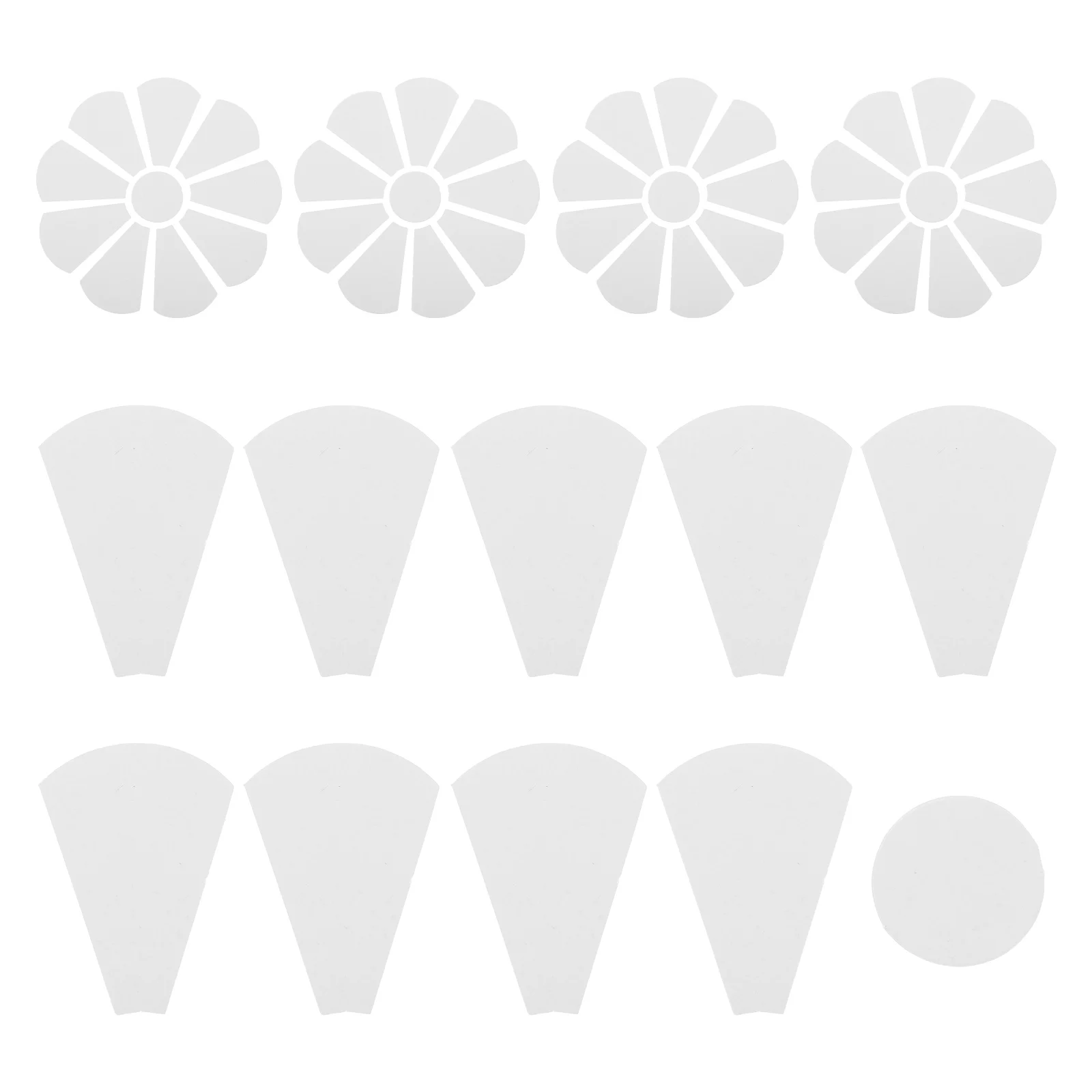 

5 set 5 Sets Flower Crafting Kit For All Ages Diy Fun Home Decor Art Projects Floral Tissue Paper Flower Craft Kit Paper Flowers