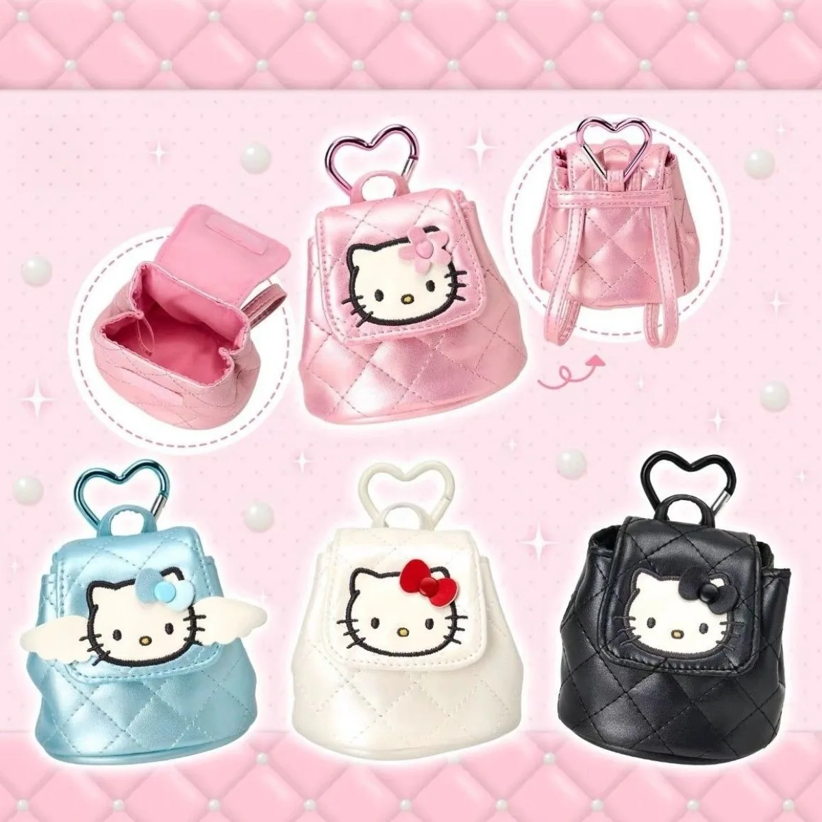 2026-nova-bolsa-de-moedas-acolchoada-mini-hellokitty-sanrio-fofa-estojo-para-fone-de-ouvido-enfeite-penduravel-brinquedos-e-presentes-de-feriado-de-desenho-animado-kawaii-anime