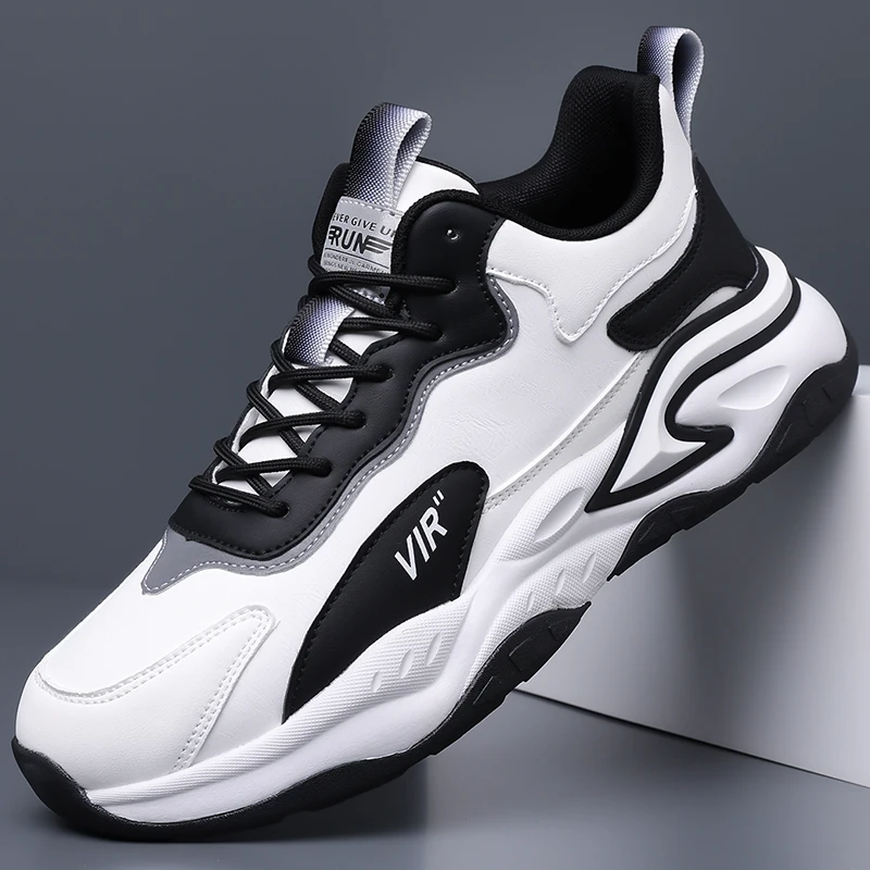 

Men's Casual Sport Shoes Anti-slip Wear-resistant Shock-absorption Soft Bottom Running Dad Trendy Shoes Fall New Arrival