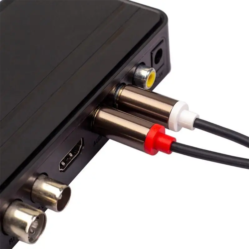 652F 2RCA to 2RCA Adapter Cord Stereo AUX Cable Line Auxiliary Cord Multi Length for Speaker, Subwoofer, Home Theaters
