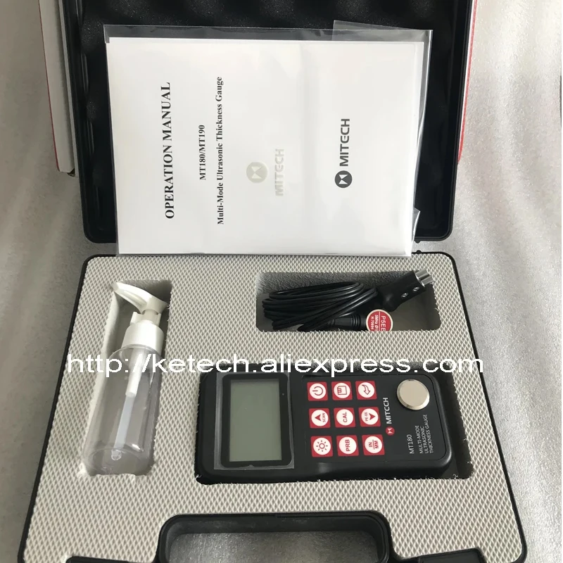 MITECH Ultrasonic Thickness Gauge MT150 MT160 MT180 MT190 MT200