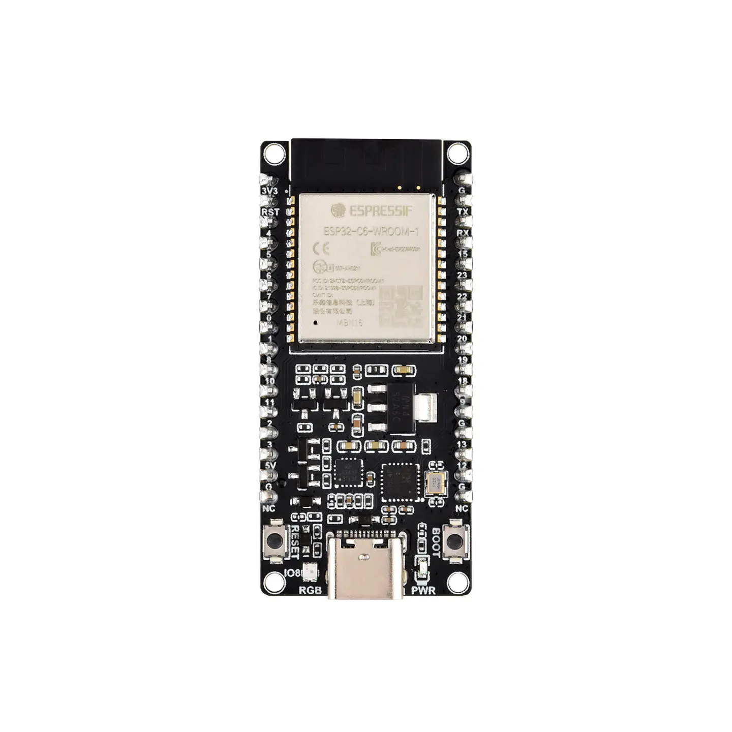 ESP32 C6 -1-N8 Module Core Board, Bluetooth & Wi-Fi 6, RISC-V Development Board