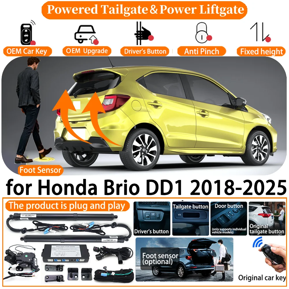 

Car OEM Smart Powered Tailgate system for Honda Brio DD1 2018-2025 Automatic Electric Power Tailgate Tail Gate Lift kit