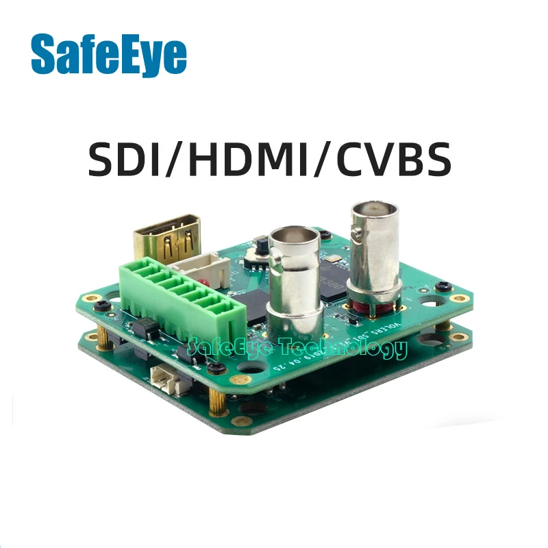 

Power-off Memory 3-in-1 In Stock Encoding Board Convert LVDS to 3G-SDI HDMI CVBS Tail Board for SONY FCB Block Camera Modules