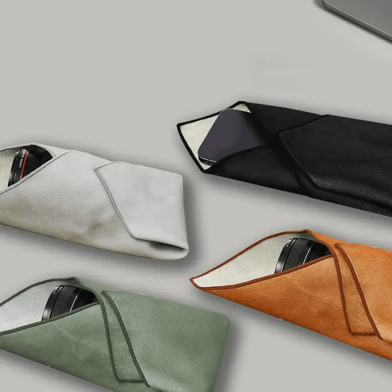 

Dustproof Self Adhesive Lens Wrapping Cloth for Camera Tablet Mobile Protective Wrap Soft Cleaning Cloth Camera Bag Insert