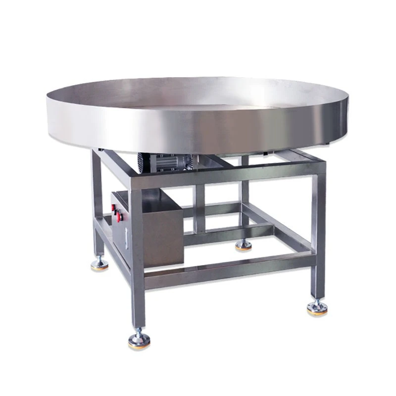 

Stainless steel disc machine Automatic sub-packing material tray bottle machine Receiving and storage turntable machine