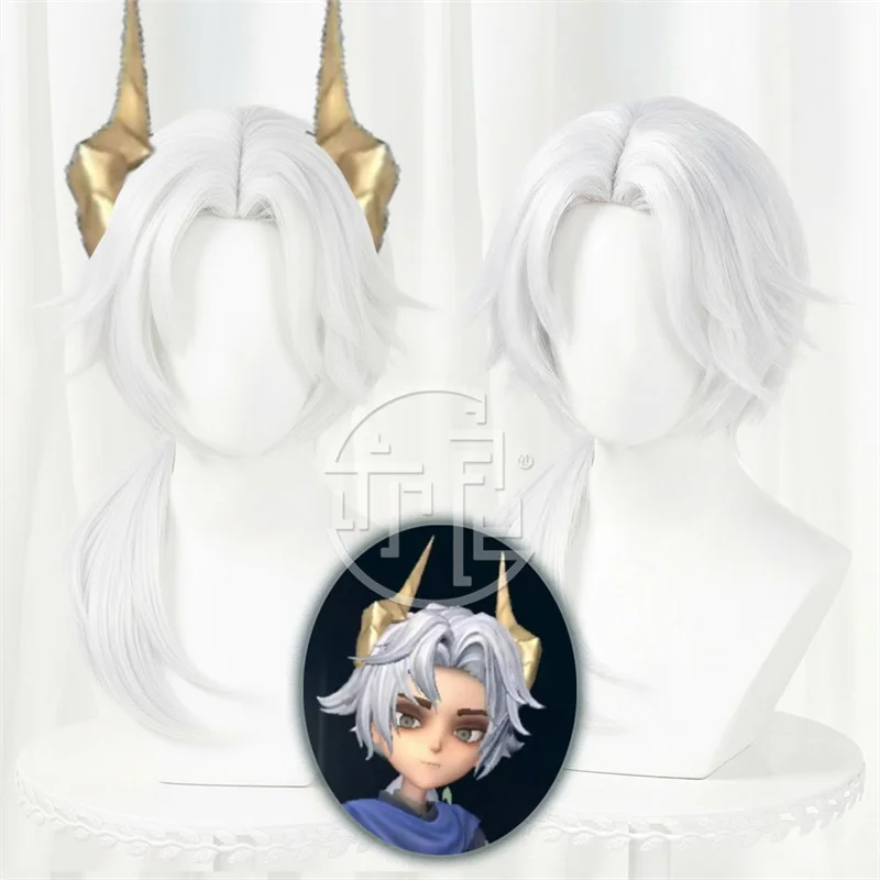 

Парик для косплея Baize of Supernatural Action Group, белые термостойкие синтетические волосы для карнавала, Хэллоуина