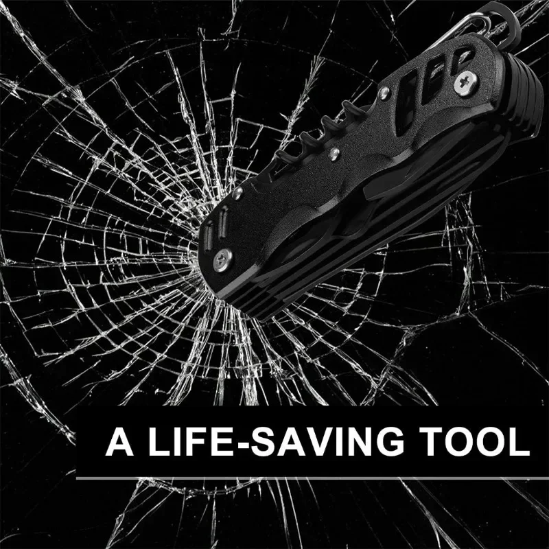 EDC Multifunctional Pocket Folding Knife Swiss Army Portable Outdoor Camping Emergency Combination Tool, Best Gift for Men Women