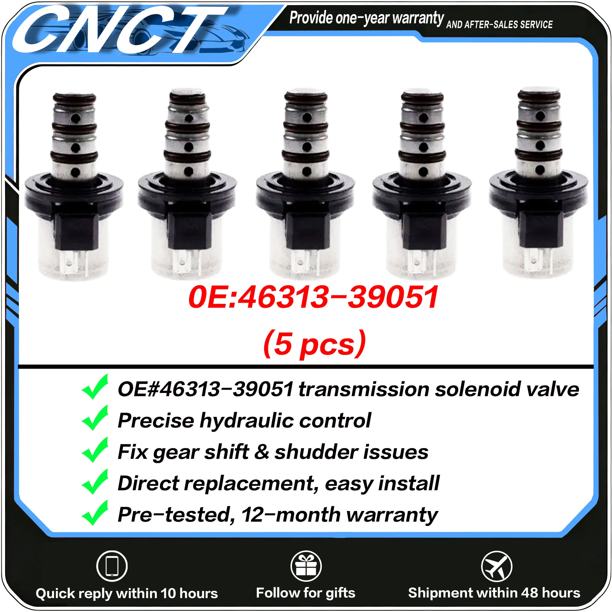 100% Original R4A41 F4A51 F4A42 46313-39051 Transmission Solenoid Valve, Fit for Hyundai Kia