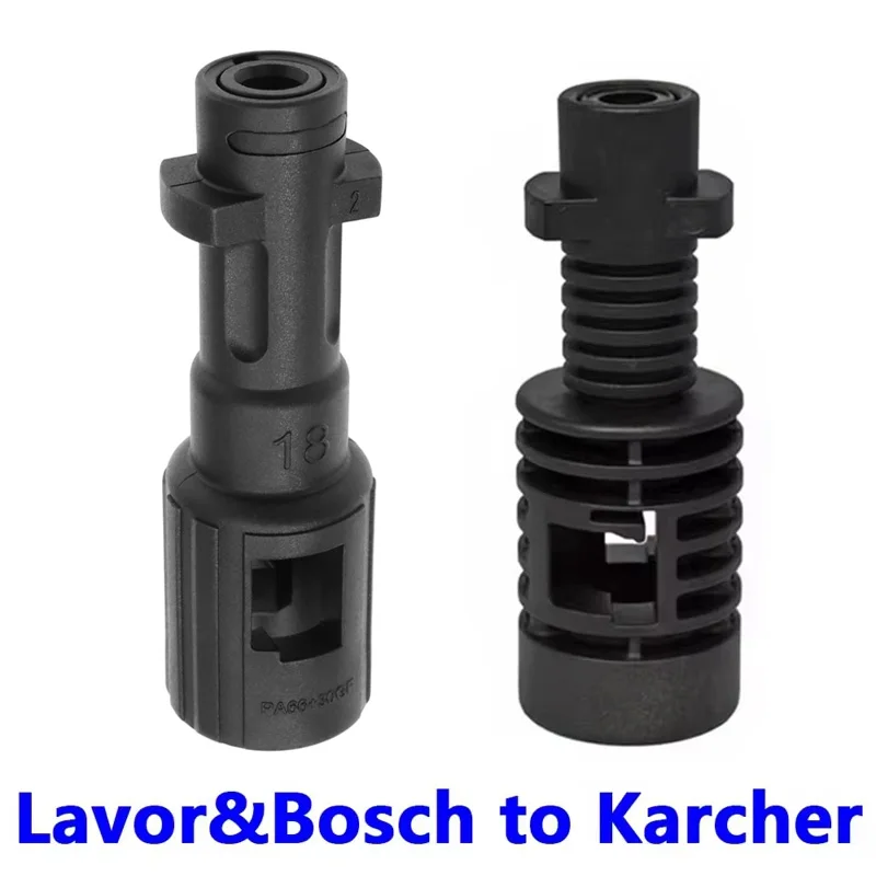 High-pressure Washer Bayonet Fitting Converter Adapter for Bosch(Old)Lavor to Karcher Gun For Car Cleaning Machine Spray