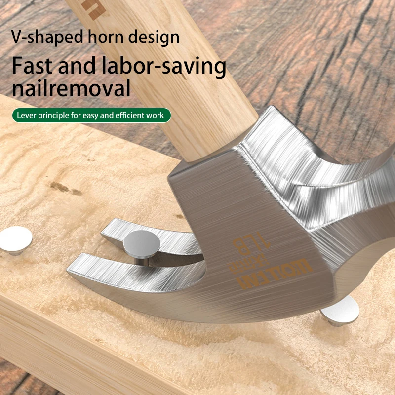 Small Hammer Mini Claw Hammer Head Fitter Hammer Octagonal Hammer Multifunctional Integrated Nail Hammer Nail Hammer Woodworking