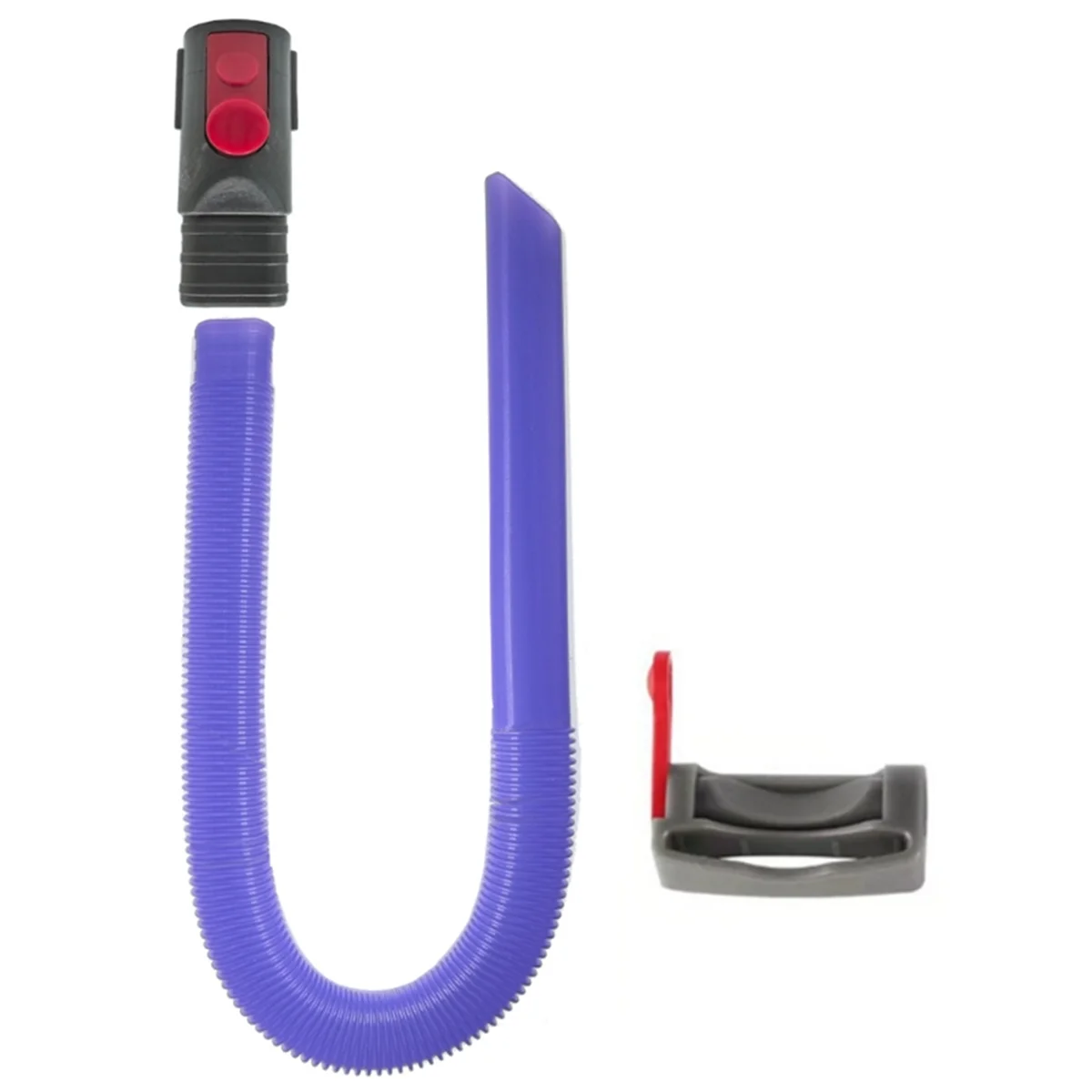 Kit de limpiador de ventilación para secadora Dyson V7 V8 V10 V11 V15, accesorio para manguera de vacío, eliminador de pelusas para limpieza con bloqueo de interruptor