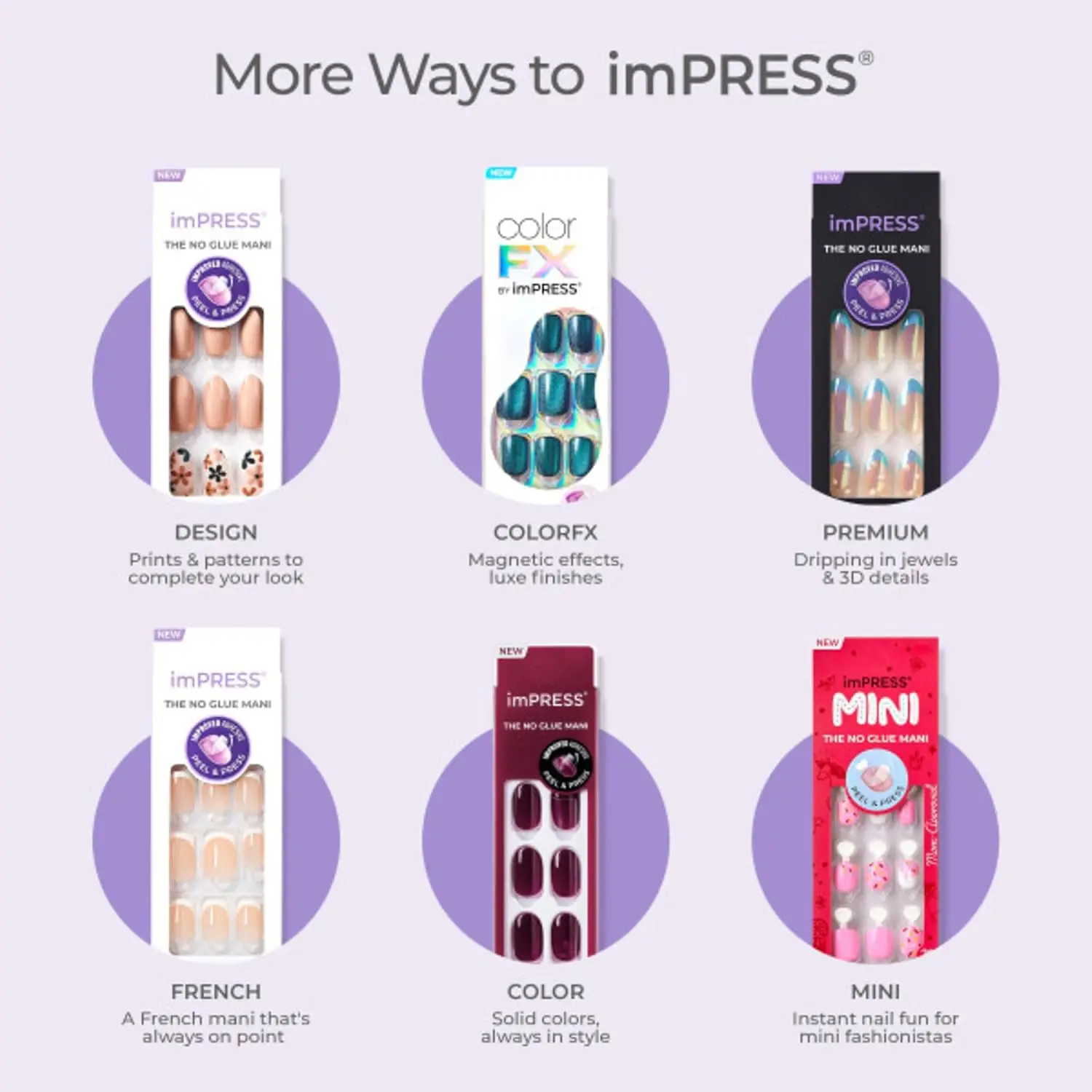 Short Squoval Press On Nails, White Frosting, 30 Pcs with Prep Pad, Stick & File, No Glue Needed view 6