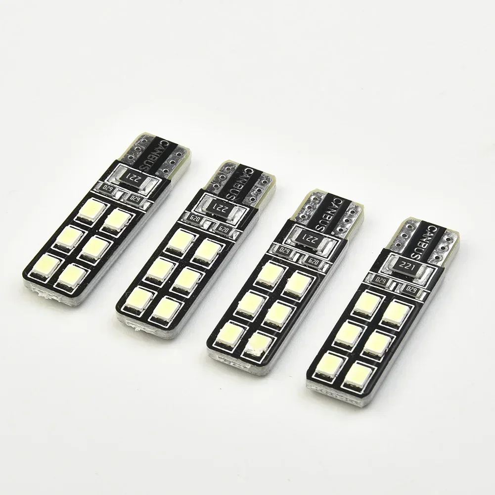 4 X bezbłędna żarówka LED do brwi dla Mercedes dla Benz W204 C300 C350 T10-6SMD-2835 LED biała jasna Akcesoria samochodowe