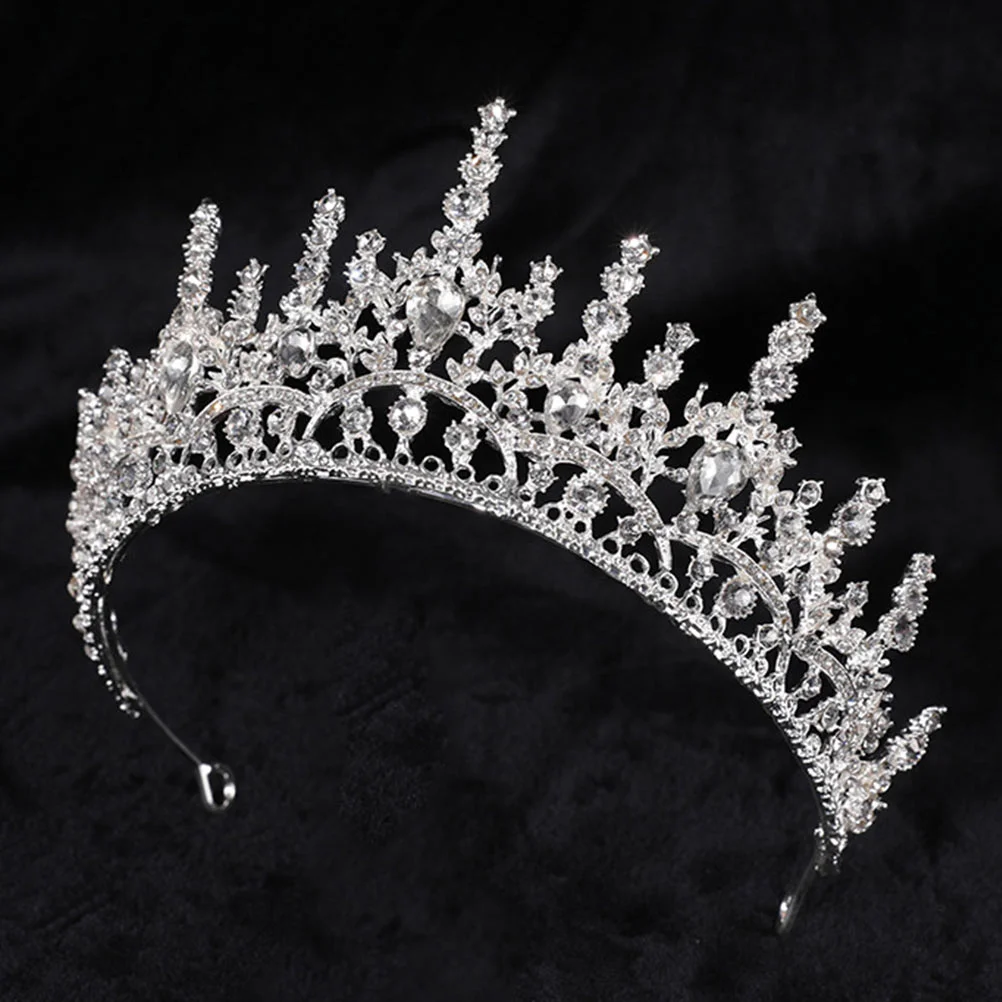 Rhinestones Bridal Crown Headband Bridesmaid Gifts Civil Wedding Dresses for Party Headwear